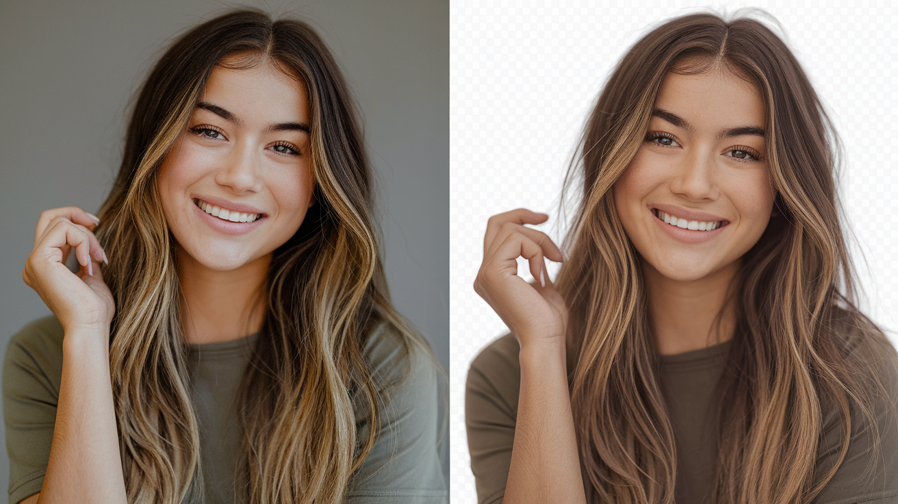 One-click AI background removal for thumbnails